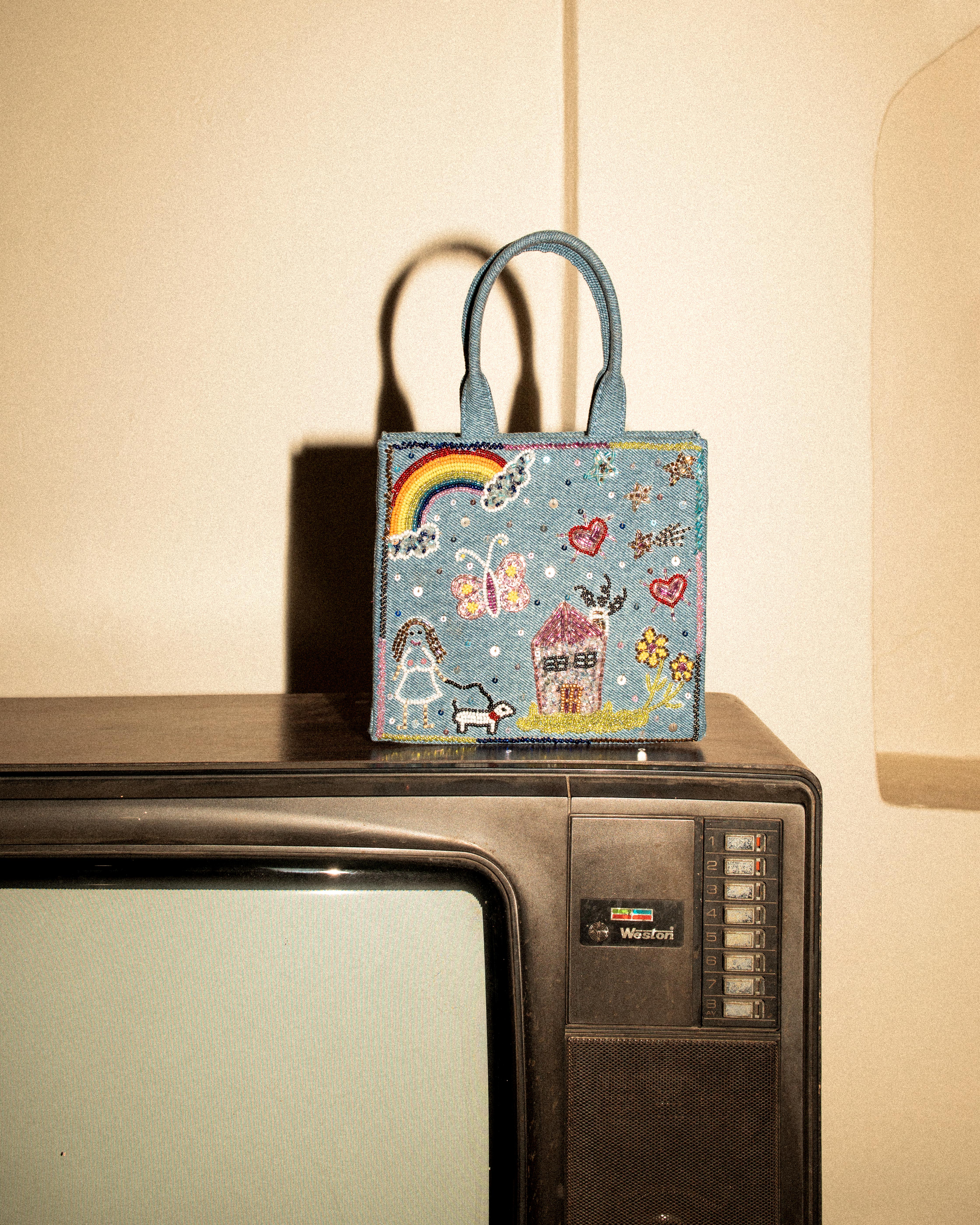 EPIC DENIM MINI TOTE - Image 6